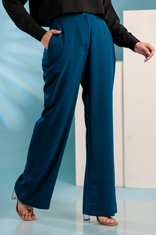 Sea Green Flowing Pants